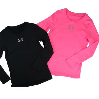 Girls under armour sales long sleeve shirts