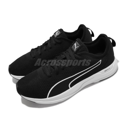 

Puma Accent Black White Мужские кроссовки унисекс для бега 195515-01, Черный, Accent