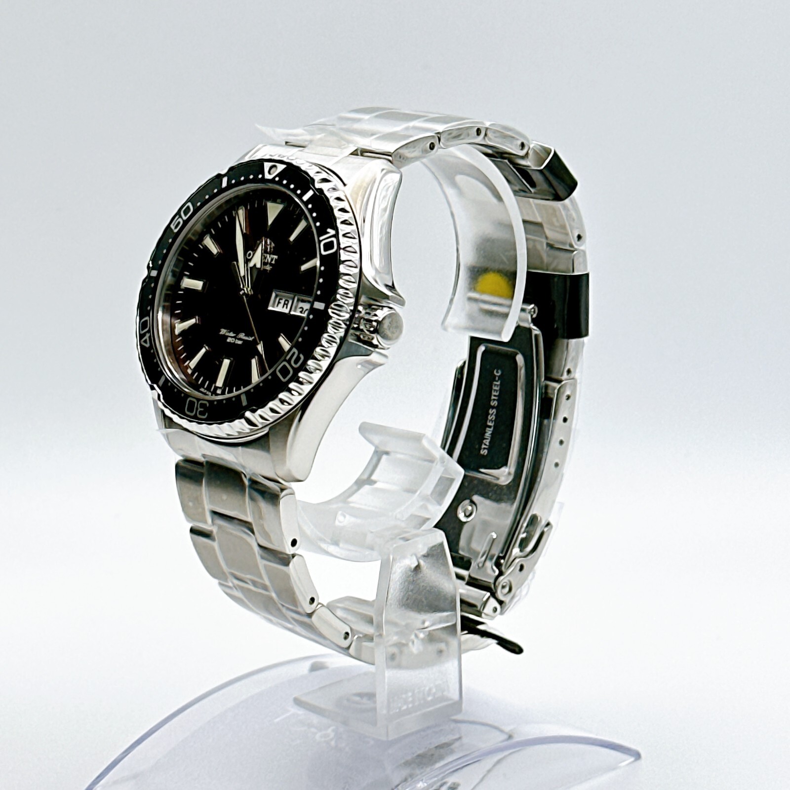 Pre-owned Orient Sports Diver Style Rn-aa0003r Red Dial Automatic Men's Watch Mechanical