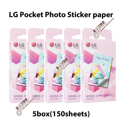 lg pocket photo snap paper