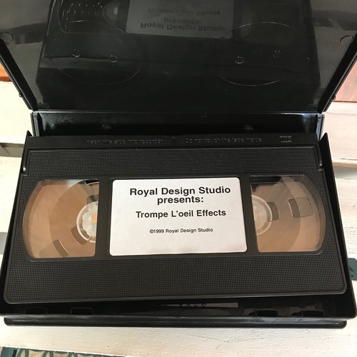 Royal Designs Studio Presents Trompe L'Oeil Effects Instructional VIDEO VHS