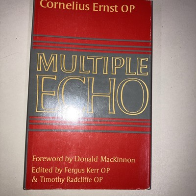 Multiple Echo: Explorations in Theology HC DJ Cornelius Ernst 1979 Darton VG
