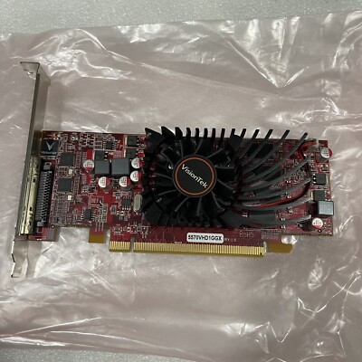 VisionTek AMD 5570 1GB PCI Express PCI-e Quad DVI VHDCI Video Card 5570VHD1GGX