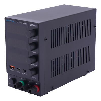 DC Power Supply Variable 30/60V 5/10A Switching Bench Power Supply Adjustable US
