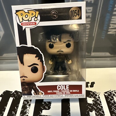 Funko POP Movies: Mortal Kombat - Cole Young First App w/ Blade Vinyl Figure New