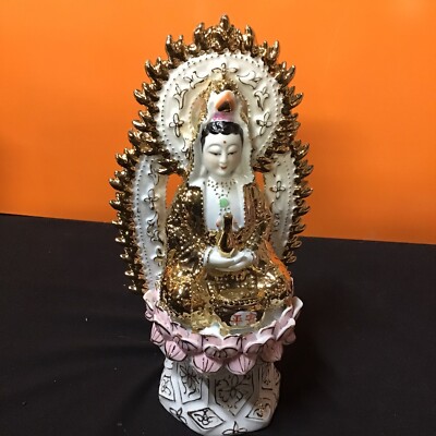 Kwan Yin Statue Of Goddess