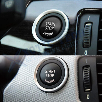 Engine Start Stop Push Button Switch Trim Cover For BMW F20 F30 F10 F01 F48 F16