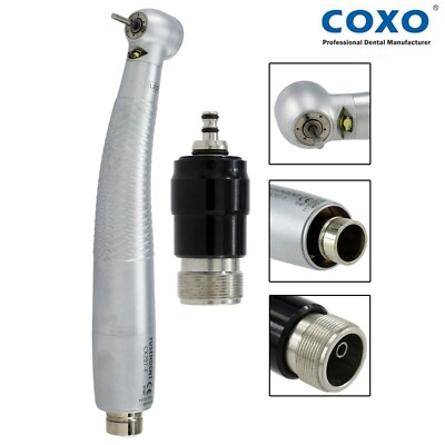 COXO Dental Self Power LED High Speed Handpiece NSK QD-J Coupling B2 Big Head