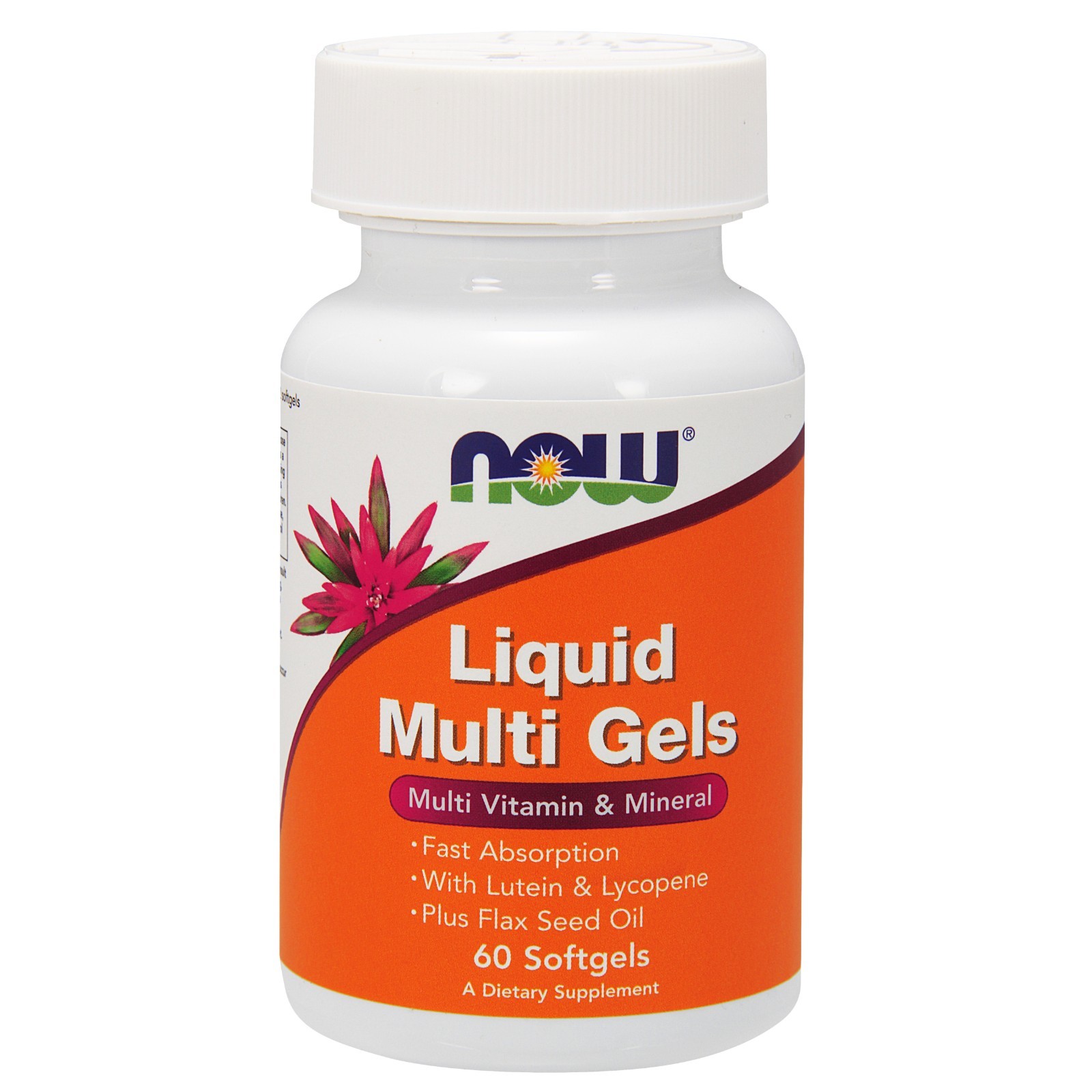 NOW Foods Liquid Multi Gels, 60 мягких желатиновых капсул