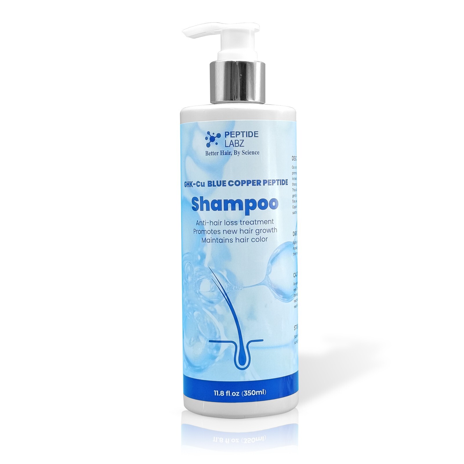 GHK-Cu Copper Peptide Shampooo - Anti-Hair Loss - Promotes