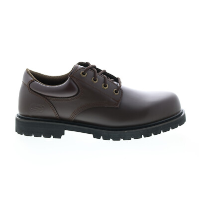 

Skechers Work Relaxed Fit Cottonwood Vorbeck SR Mens Brown Athletic Shoes 8, Коричневый, Skechers Work Relaxed Fit Cottonwood Vorbeck Slip Resistant