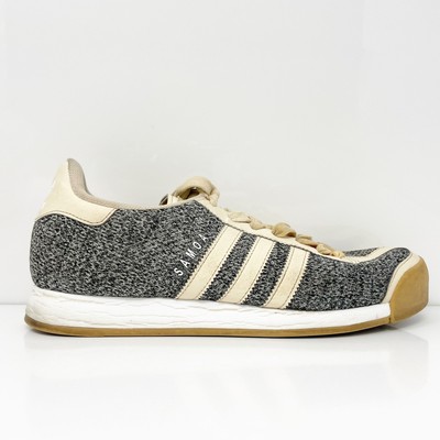 

Adidas Womens Samoa BB8613 Серые повседневные кроссовки, размер 9,5, Серый, Samoa