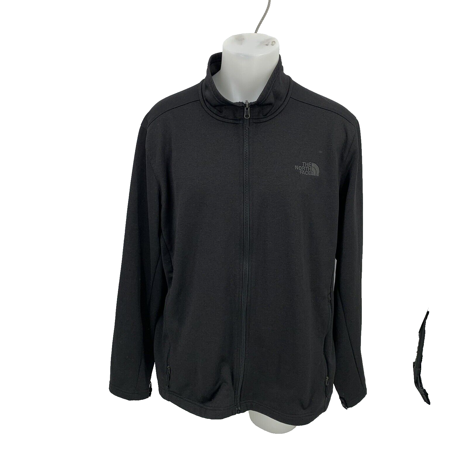 The North Face Men Sweatshirt Jacket Full Zip 2XL XXL Long The North Face Men Sweatshirt Jacket Full Zip 2XL XXL Long