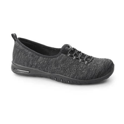 black memory foam shoes ladies