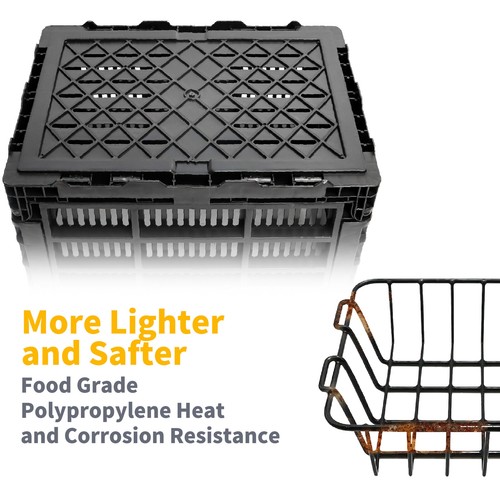 Bike Foldable Rear Basket, Rear Bicycle Cargo Rack, Ebike Storage Rear Basket