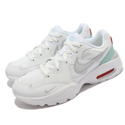 

Женская повседневная обувь Nike Wmns Air Max Fusion White Pure Platinum Aqua CJ1671-106, Белый, Wmns Air Max Fusion