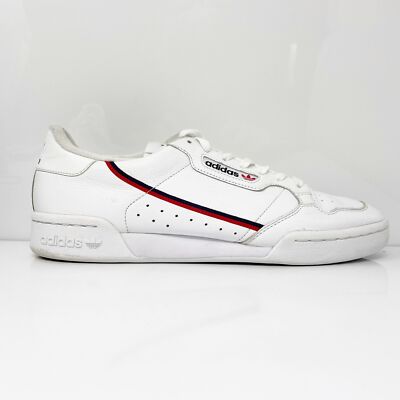 

Adidas Mens Continental 80 B41674 Белая повседневная обувь Кроссовки Размер 12, Белый, Continental 80