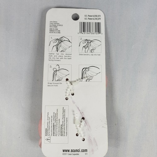 Scunci Bendini Chiffon Fl Size 2pk