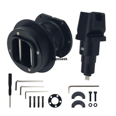 Simplayer QR2 Wheel Side Quick Release+QR2 Base-side (Type-C) for Fanatec