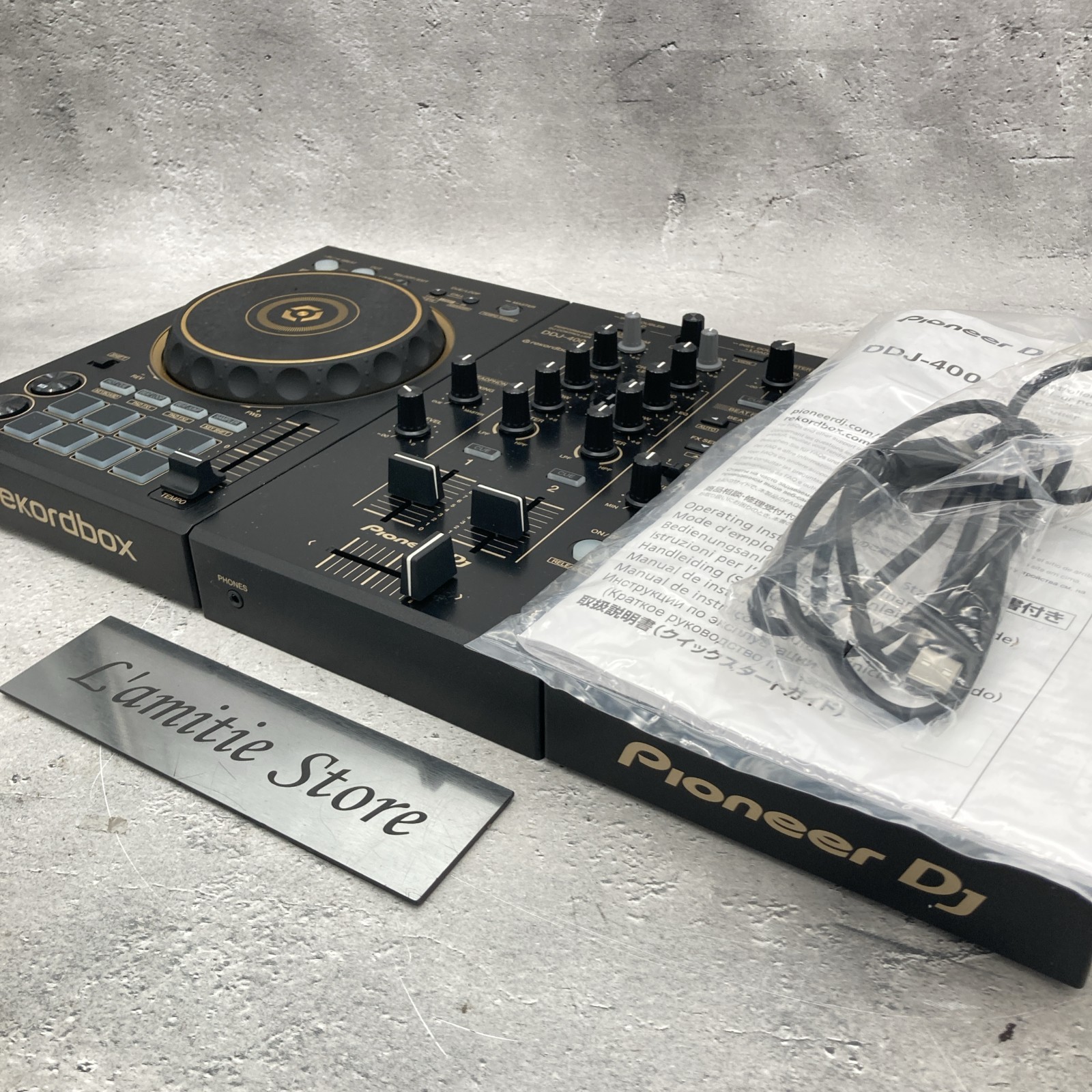 ★SENA様★【美品】Pioneer DDJ-400 DJコントローラー Amazon | Pioneer DJ DJコントローラー(DDJ-400)。 ブラック