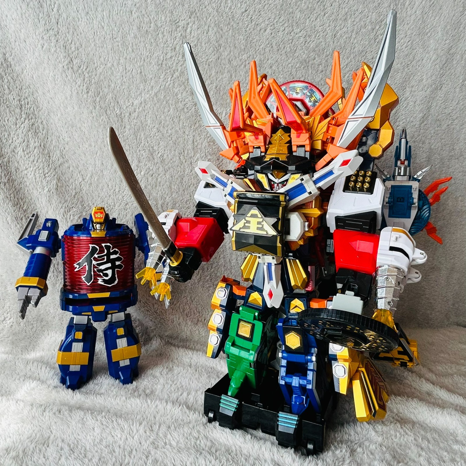 BANDAI パワーレンジャー　MEGAZORD プレイセット　本体約40cm BANDAI Japan Megazord DX Power Rangers Samurai Super Sentai