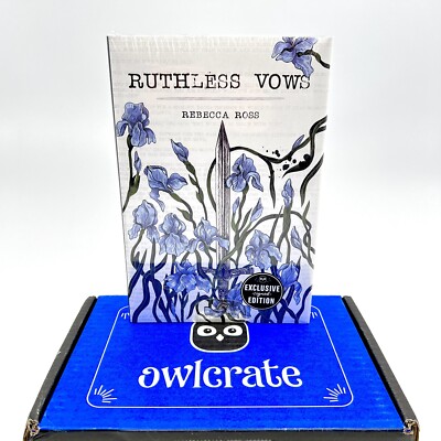 Brand New Signed And Sealed Owlcrate Ruthless Vows by Rebecca Ross Limited