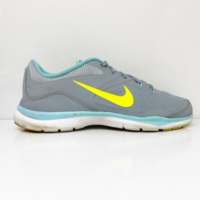 Nike Womens Flex Trainer 5 724858-004 Серые кроссовки для бега Размер 8,5