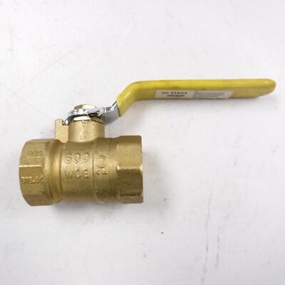 Webstone 1'' Brass Ball Valve  600 WOG 41824