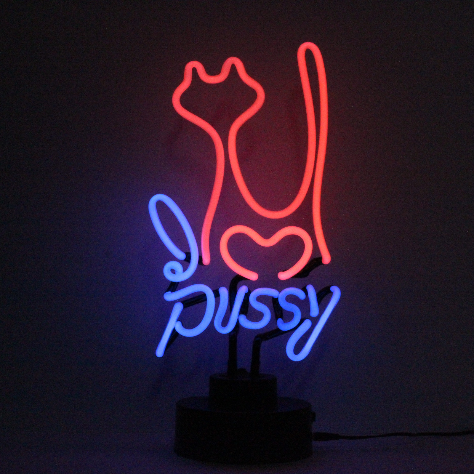 neon table lamp