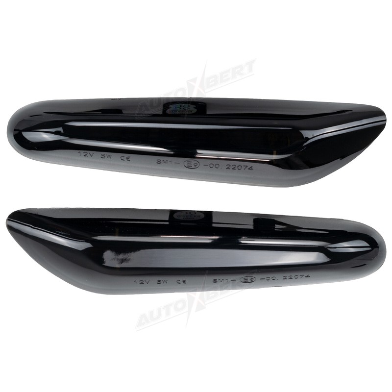 2PC Smoked LED Side Marker Fender Light Sequential Turn Signal Lamp for BMW 328i