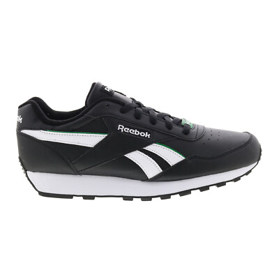 Reebok Rewind Run Mens Black Synthetic Lace Up Lifestyle Sneakers Shoes 10