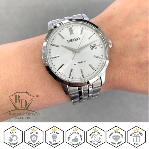 ★シンプルで大人気★SEIKO ESSENTIALS WHITE DIAL UNISEX WATCH MileagePlus Merchandise Awards. Seiko Essentials Stainless