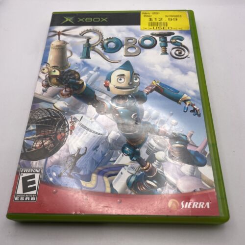 Microsoft Xbox Original Robots Game - Action - Disc Only Microsoft Xbox Original Robots Game - Action - Disc Only