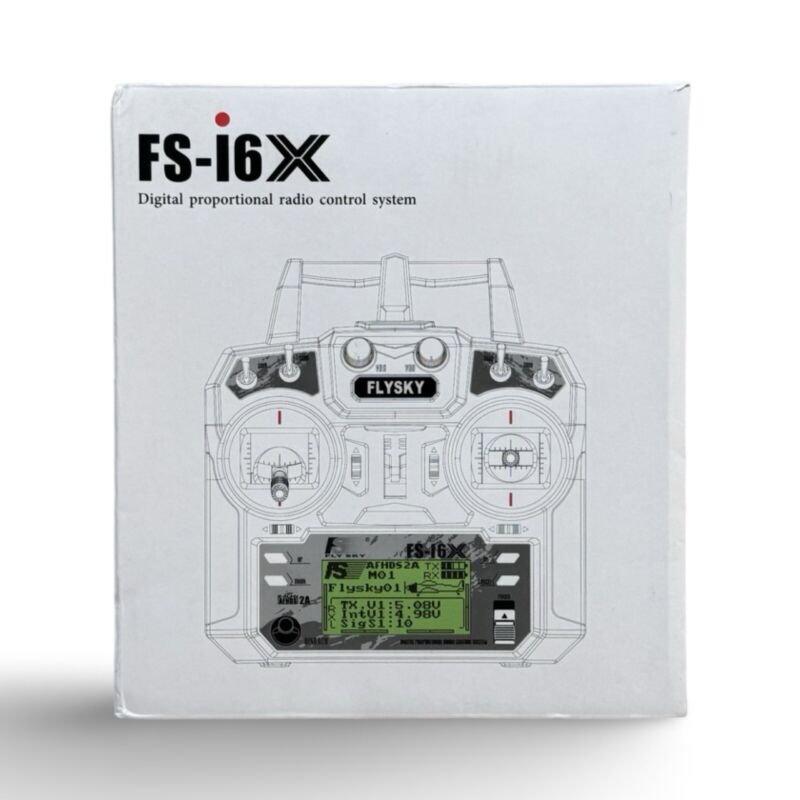 Flysky Fs-I6x 10ch 2.4ghz Rc Transmitter Controller/W Ia10b Receiver Upgrade For