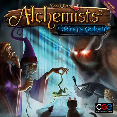 ALCHEMISTS: THE KING'S GOLEM Game Expansion - NIB & Factory Sealed