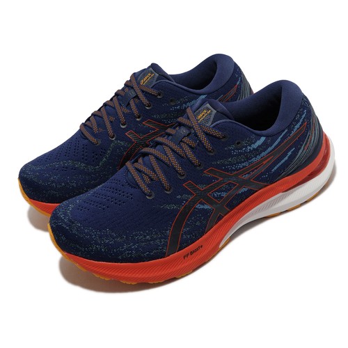 Мужские спортивные кроссовки Asics GEL-Kayano 29 2E Wide Navy Red White 1011B470-401