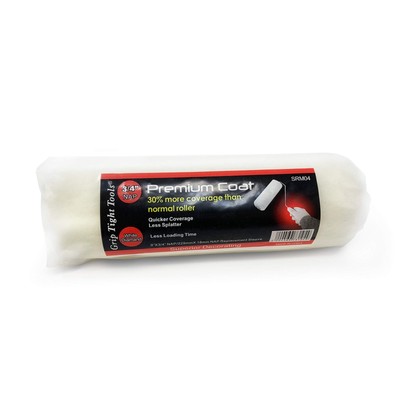 SRM02 Premium Paint Roller Cover, 9'' Roller, 3/8'' Nap 1 Count (Pack of 1)