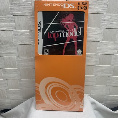 Nintendo DS (2010) America's Next Top Model New In Original Packaging. NIB