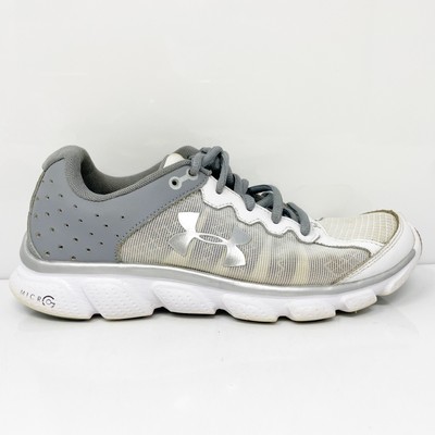 

Under Armour Womens Micro G Assert 6 1266252-100 Белые кроссовки для бега 8.5, Белый, Micro G Assert 6