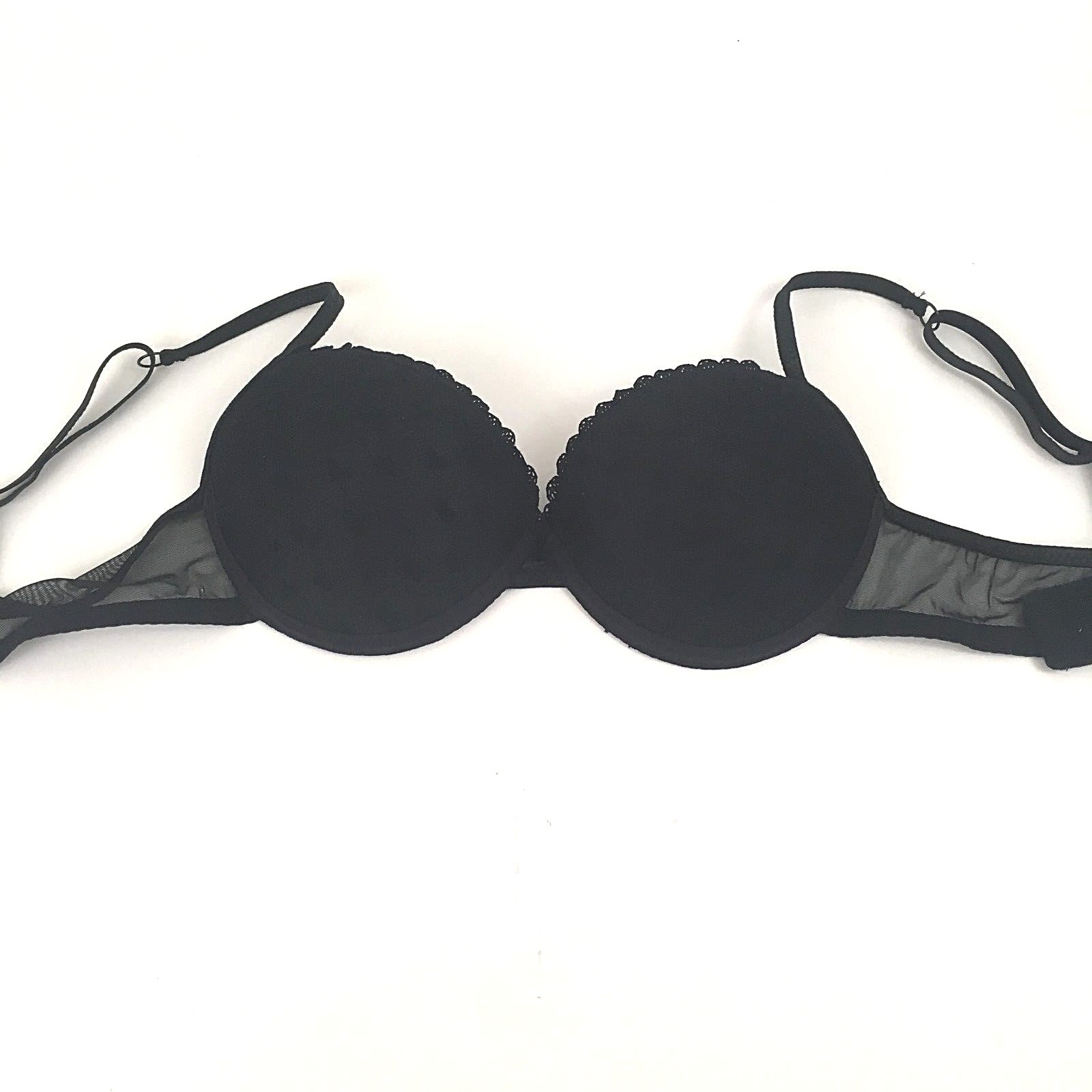 Sweet N Sassy Teen Girls Padded Underwire Bra Black Size 34A L ~ Free Shipping!