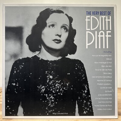 EDITH PIAF - THE VERY BEST OF (CLEAR VINYL) NEW VINYL