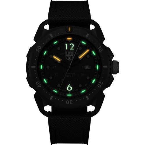 Pre-owned Luminox Men's Watch Ice-sar Arctic Date Display Rotating Bezel Strap Xl.1052
