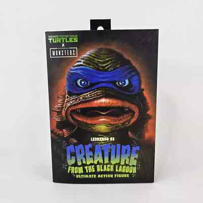 NECA Universal Monsters Teenage Mutant Ninja Turtles Leonardo as the Creature