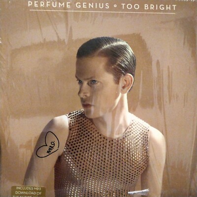 SIGNED Perfume Genius - Too Bright LP Vinyl Record