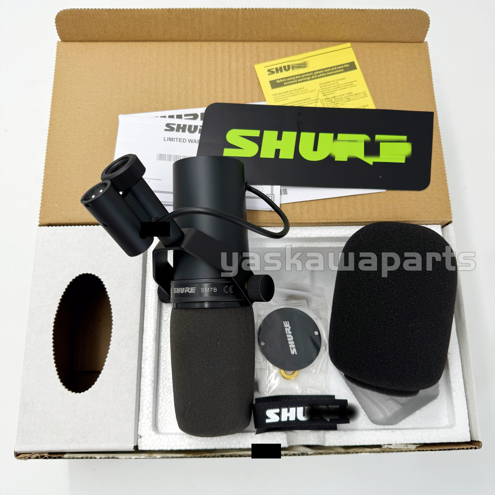 New SM7B Shure Vocal / Broadcast Microphone Cardioid  Dynamic US Free Shipping