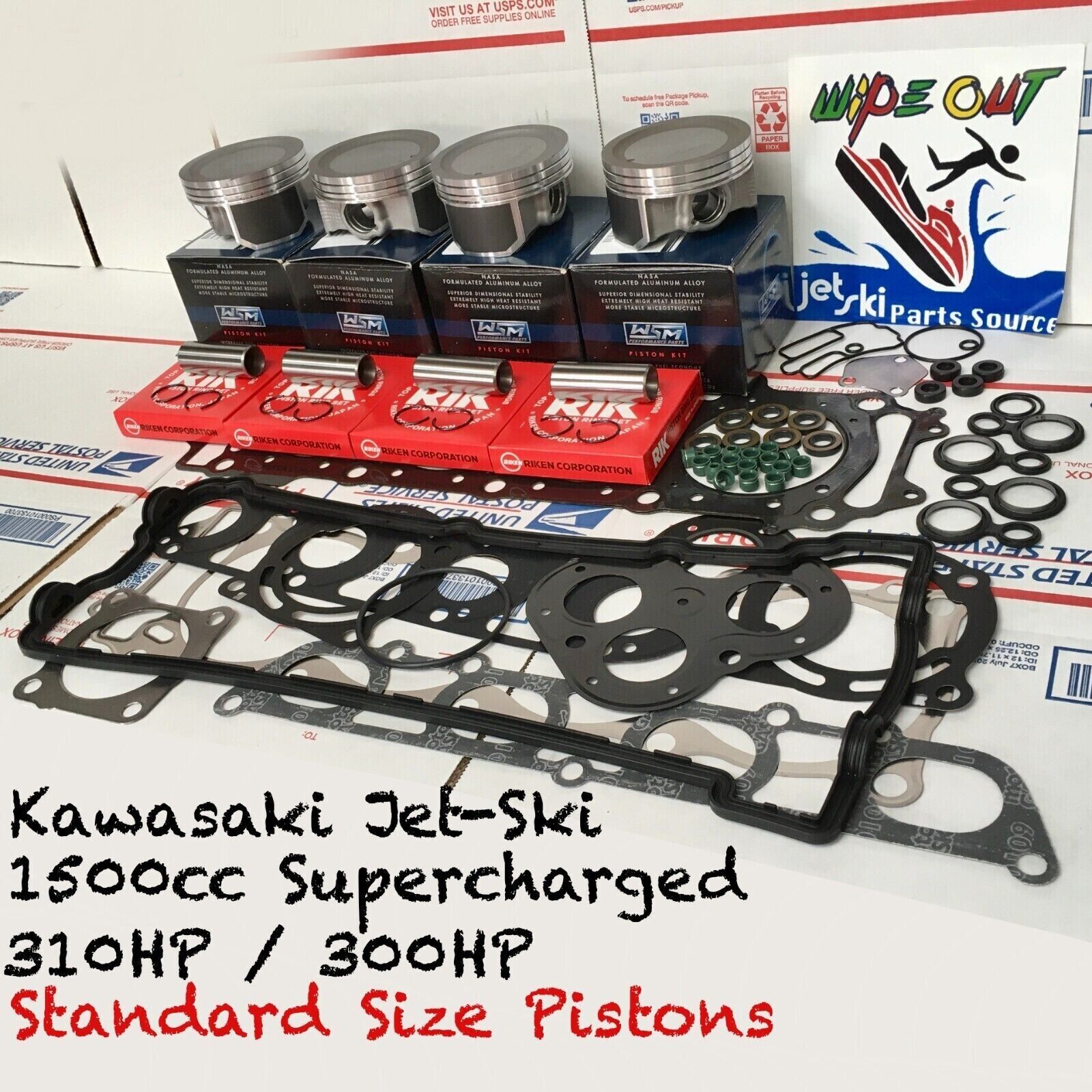 Kawasaki Jet Ski Ultra 310 / 300 Top End Rebuild Kit Kawasaki Jet Ski Ultra 310 / 300 Top End Rebuild Kit