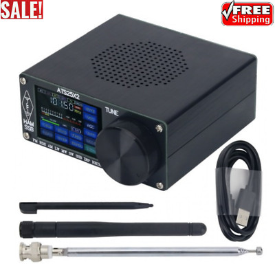 ATS25X2 Radio Receiver FM RDS AM LW MW SW SSB DSP Receiver with WIFI Antenna NEW