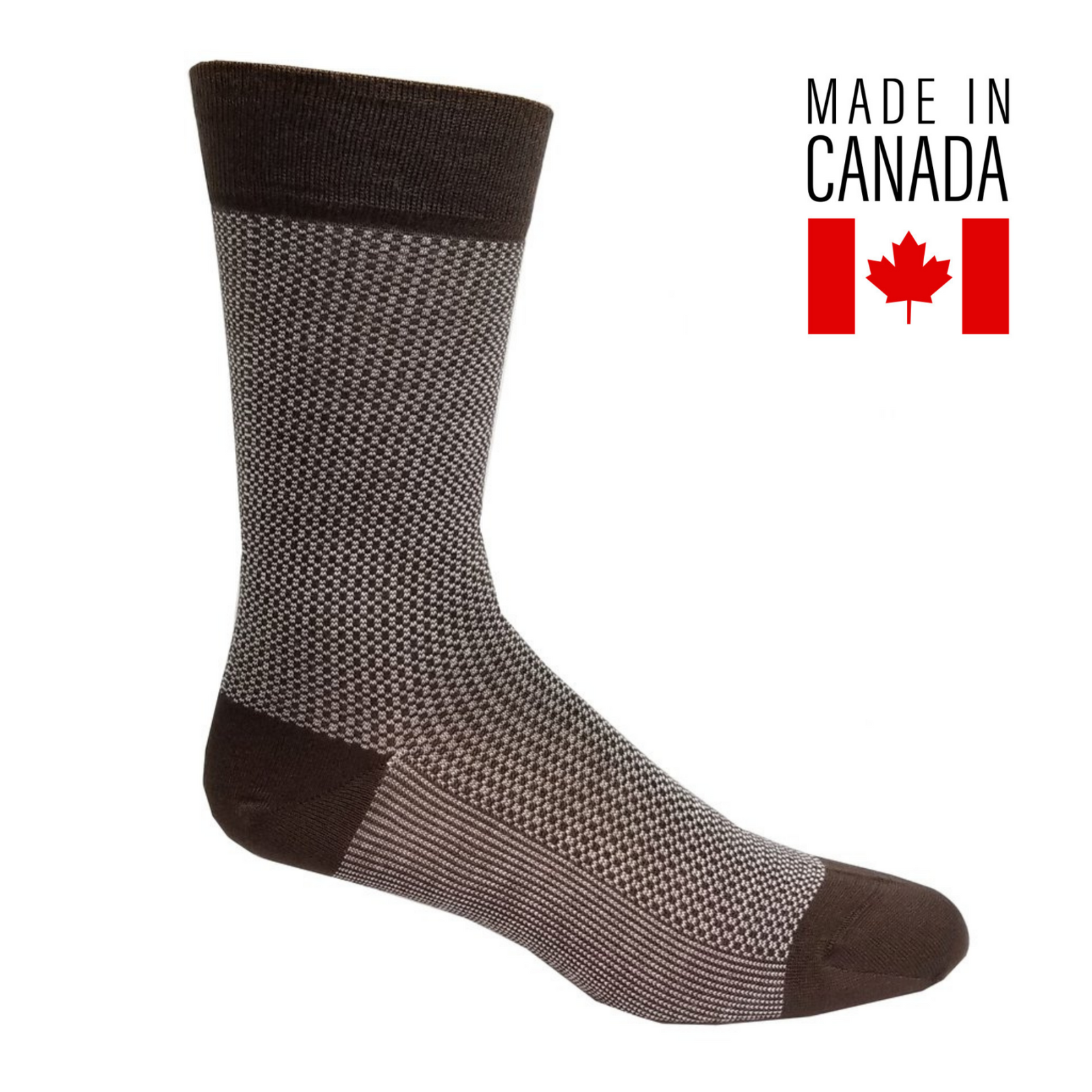 VAGDEN MEN'S DOTS BAMBOO CREW SOCKS