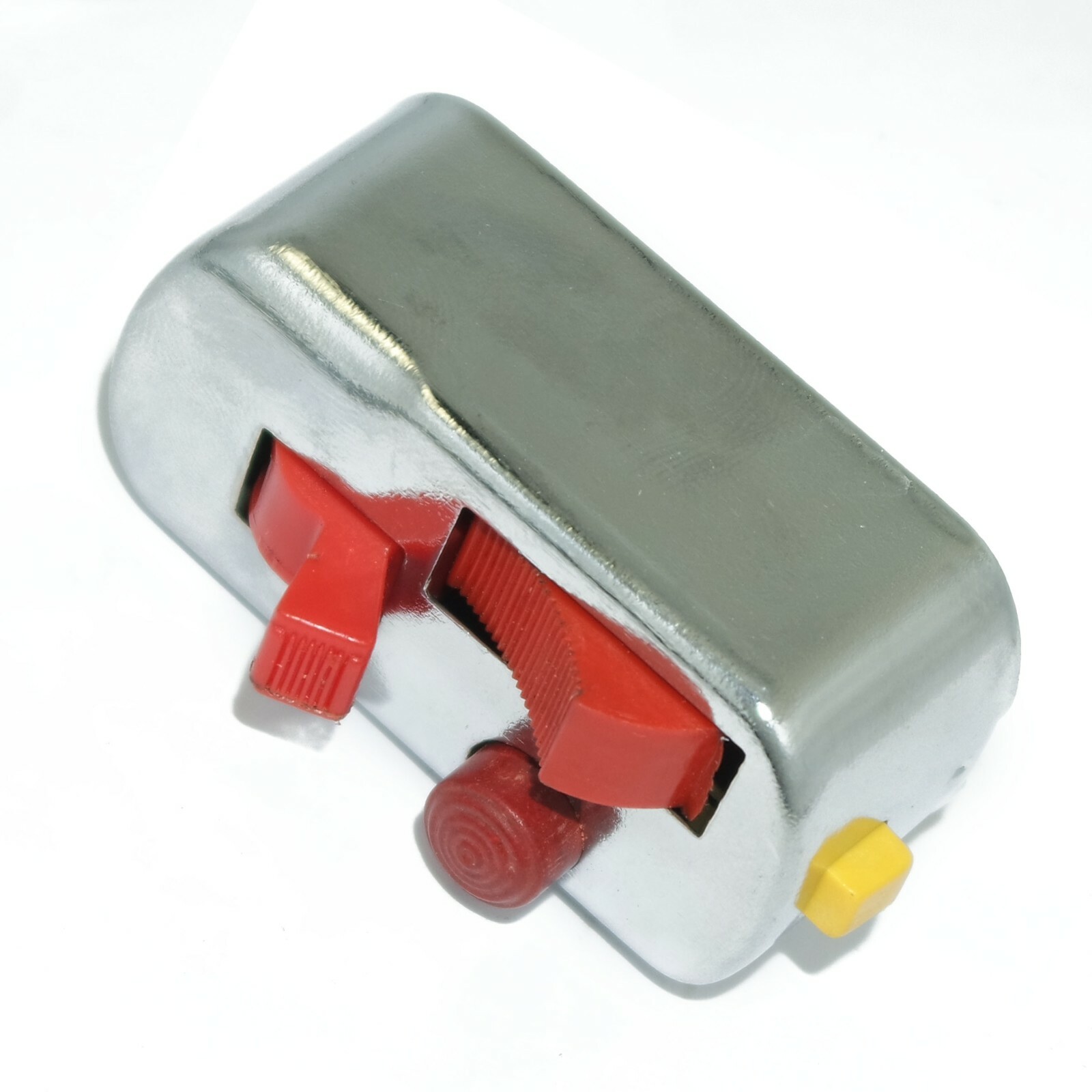 Chrome Red Button 12V Light Switch Vespa VBB Small Frame ET3 Primavera  