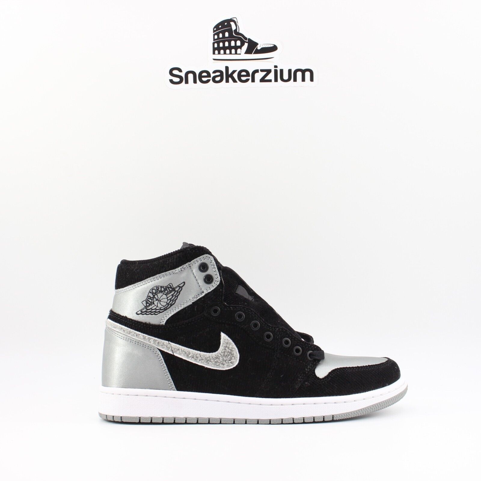 

Мужские кроссовки Nike Air Jordan 1 Retro High Aleali AJ5991-062, размер 9,5, новые, Черный, Air Jordan 1